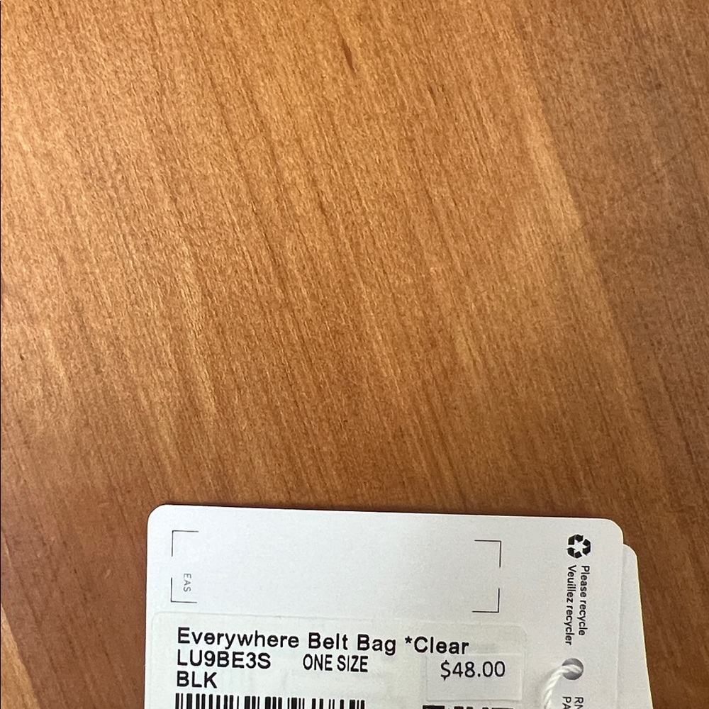 Everywhere Belt Bag *Clear - Picture 2 of 3